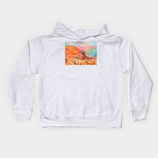 Golden Barcelona Kids Hoodie